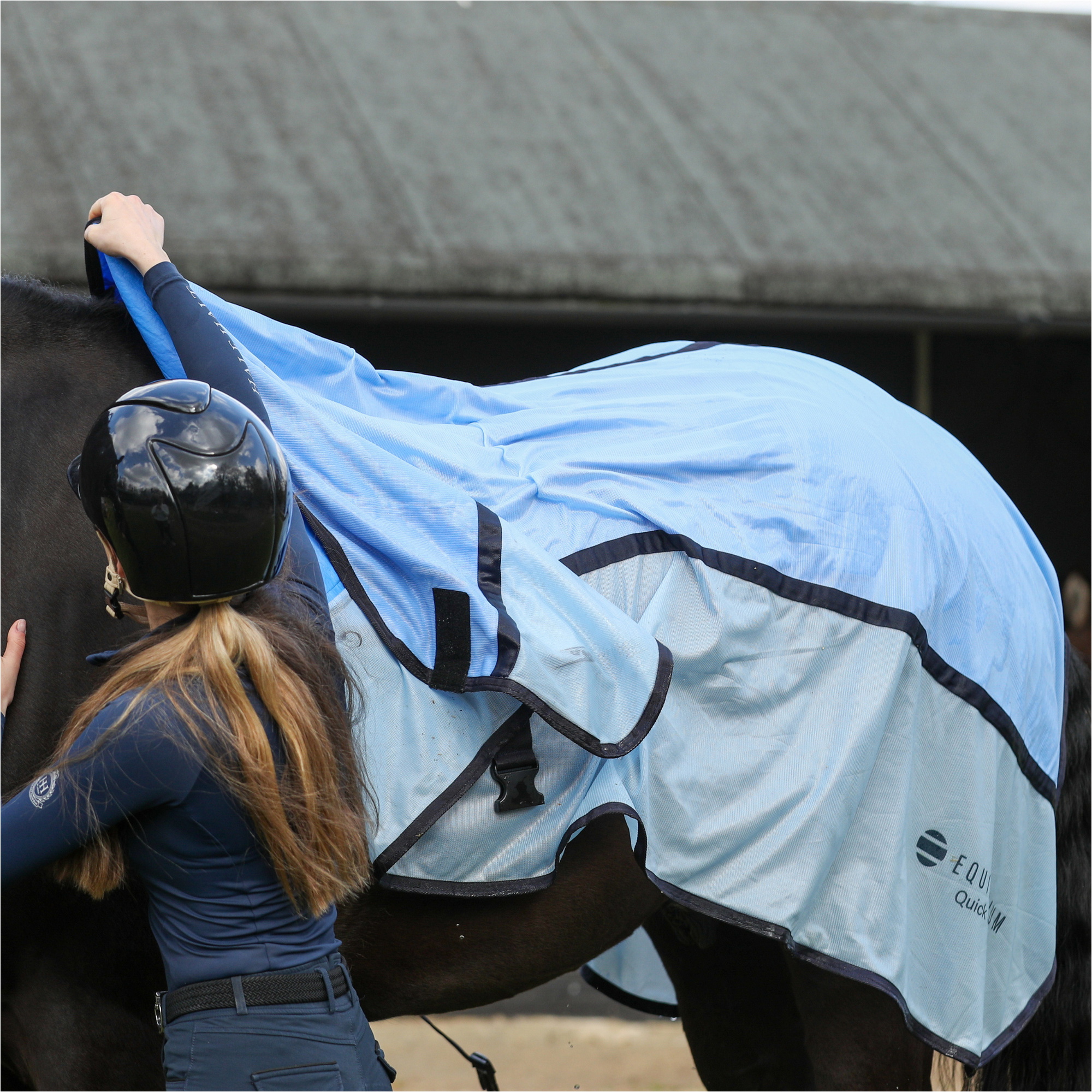 2026 Equilibrium Snel Koel Koele Mat En Hals Bundle EQBQCCRANBLB - Light Blue